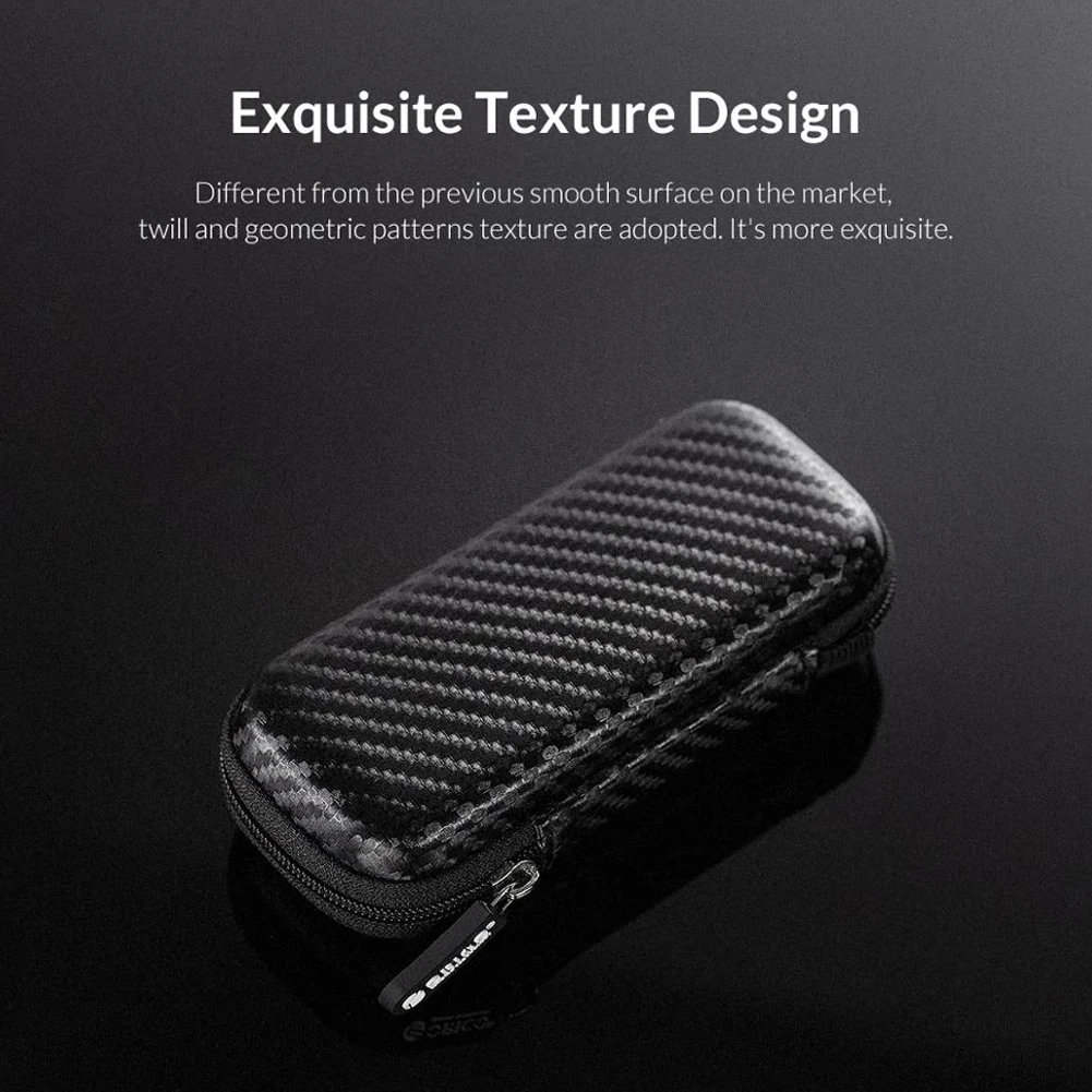 Storage Bag Zipper SSD Case Portable Shockproof External Hard Drive Protector Storage Bag Portable External Hard Drive Pouch