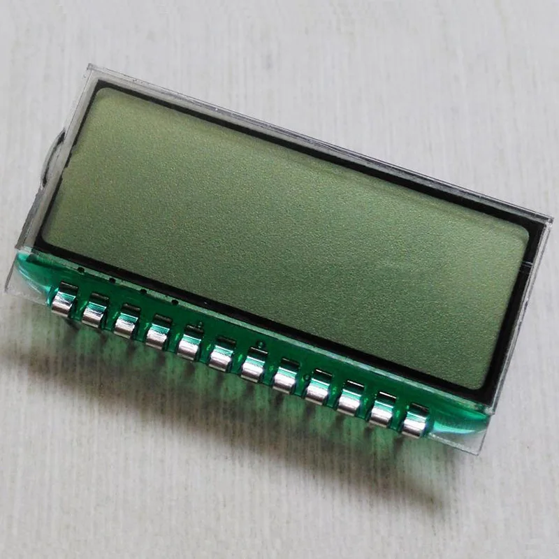 12PIN TN Positive 4-Digits Segment LCD Panel Clock LCD No Backlight 3.3V