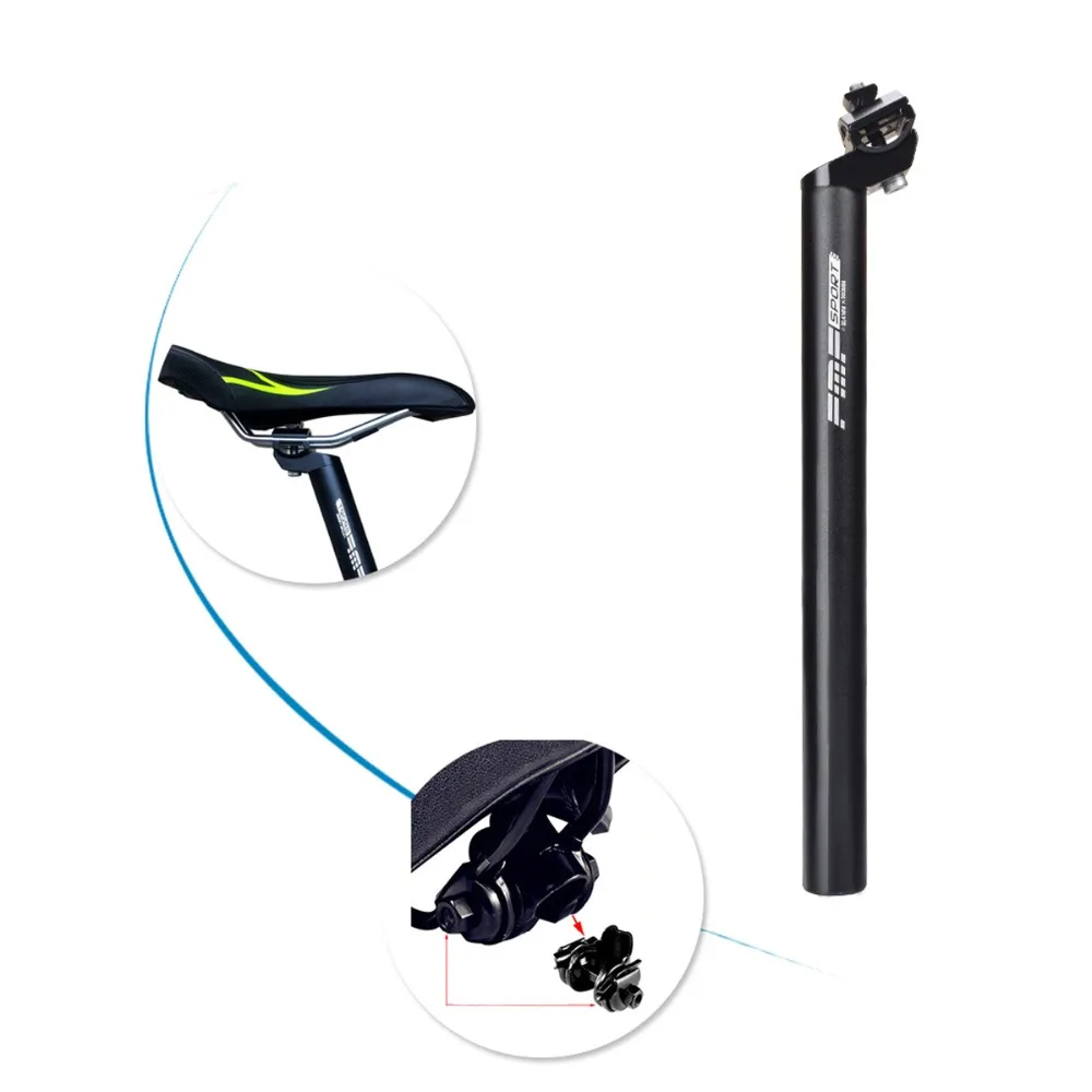 Bicycle Seat Post 27.2/18.6/30.4mm*350/450mm Bicycle Parts Mountain Bike Road Mountain Bike Aluminum Alloy Seat Post Seat Tube