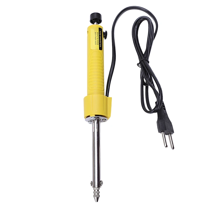 

Big deal Eu Plug Electric Vacuum Solder Sucker Welding Desoldering Pump/Soldering Iron/Removal Solder Iron Pen Welding Repair To