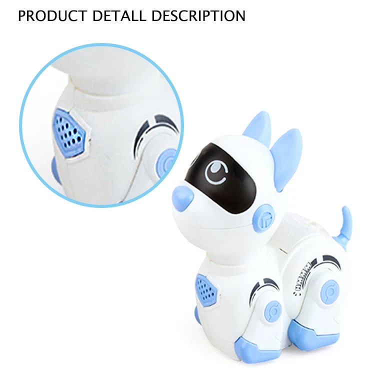 DIY Follow Drawn Line Lights Sound Robot Dog Cow Magic Pen Toys vector robot interactive toys feisty pets toys for children