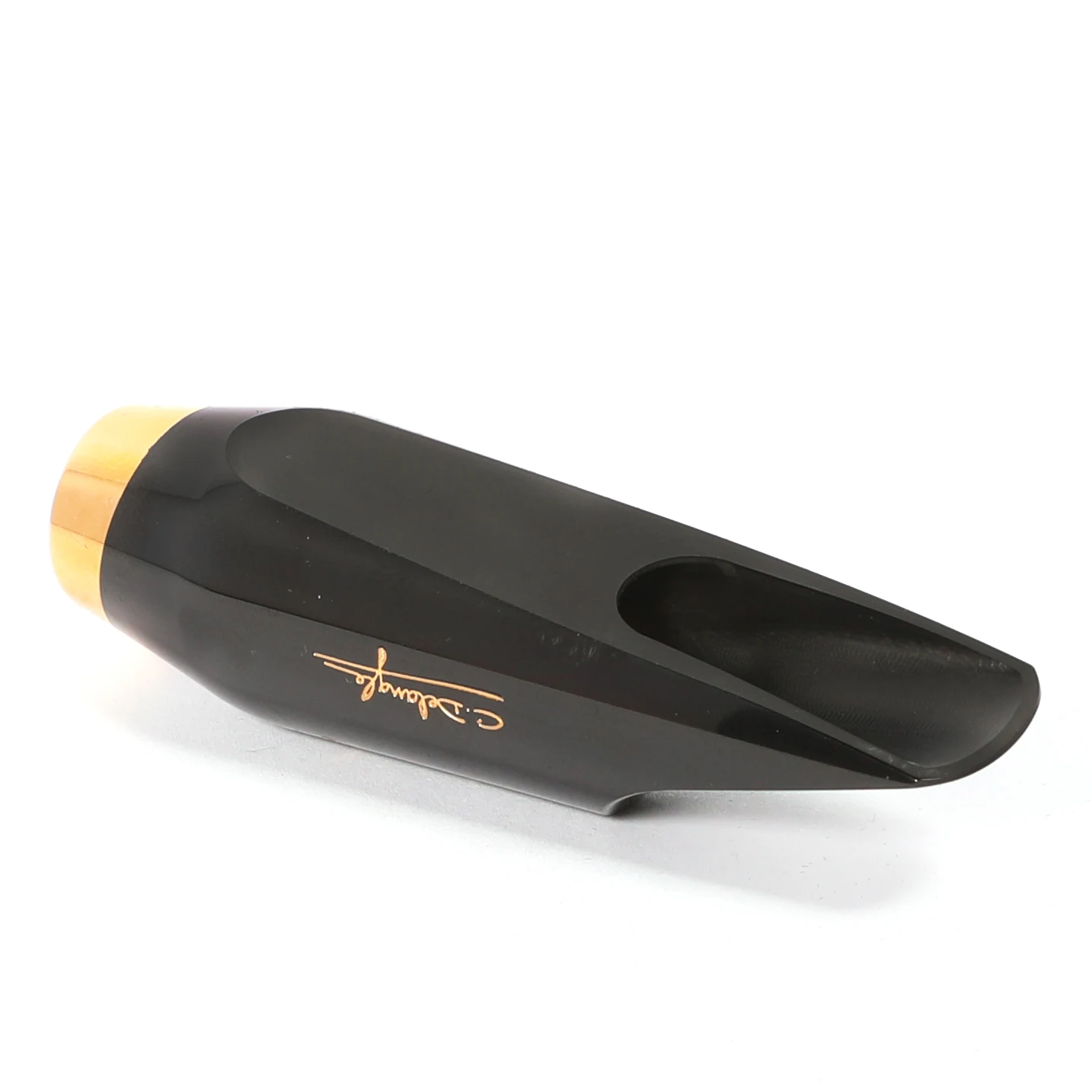 France selmer C.Delangle Alto Saxophone Hard rubber round chamber Metal tail Mouthpiece