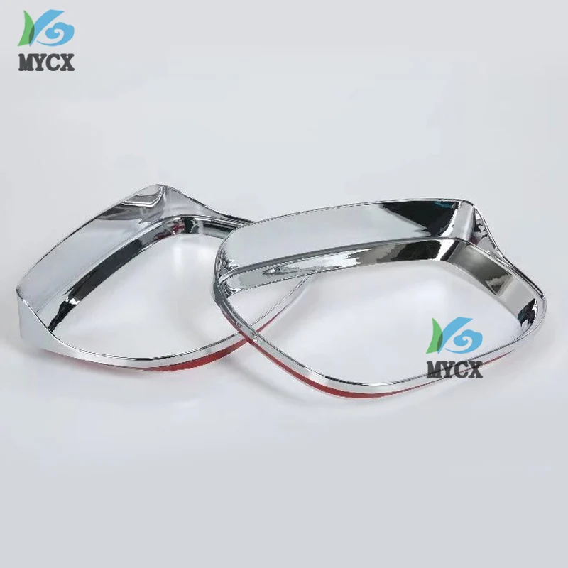 

For Mazda CX8 CX-8 CX 8 2018 2019 Chrome Side Door Mirror Cover Rear View Trim Rain Guard Visor Shade Bezel Frame Accessories