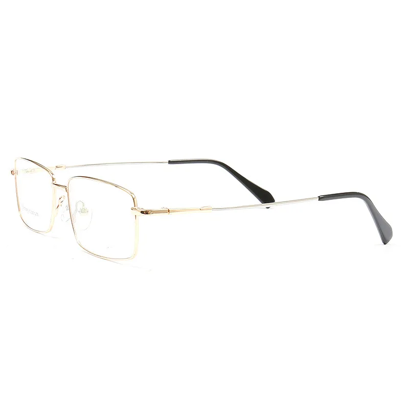 Full-Frame Metal Glasses Thin Glasses Leg Memory Material Glasses Frame Myopia Glasses