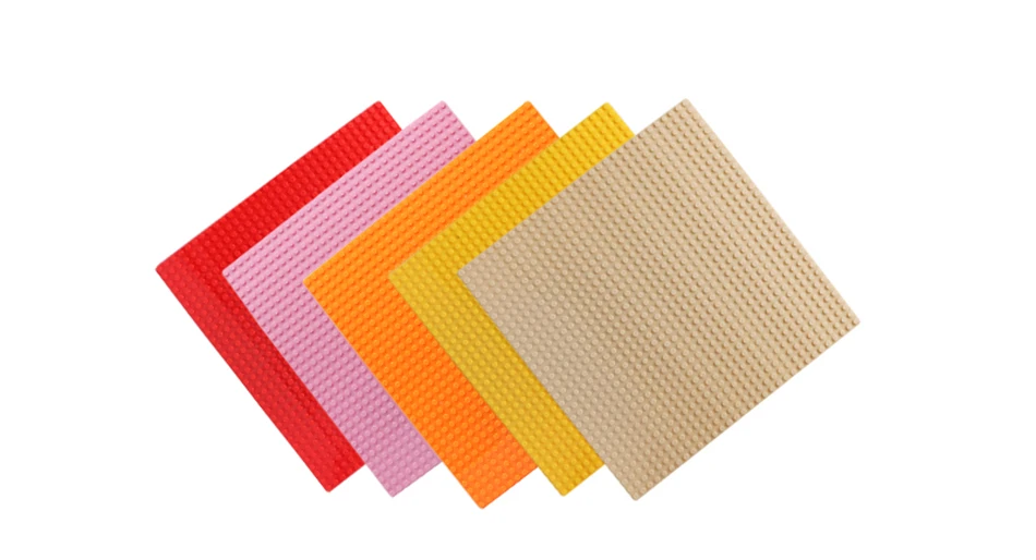 6 teile/satz Grundplatte 32*32 32*16 Studs Klassische Figuren Bausteine Platten Ziegel Grundplatte Blöcke Kinder spielzeug Für Kind Geschenke – Detail 2
