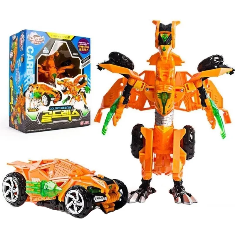 New ABS Hello Carbot Transformation Robot Toys Action Figures Two Mode Deformation Rescue Car Toy for Children Gift