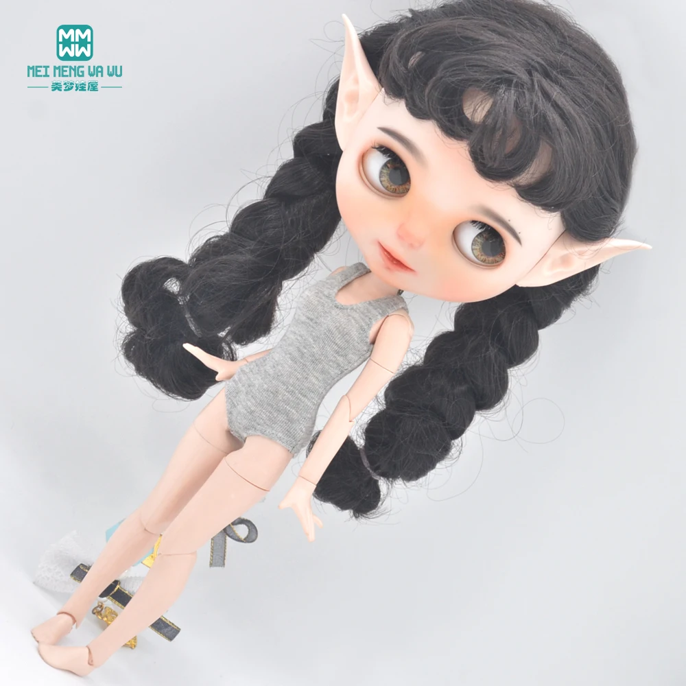 Clothes for Doll Fits Blyth Azone OB22 OB24 Doll Accessories Fashion One-Piece Swimsuit