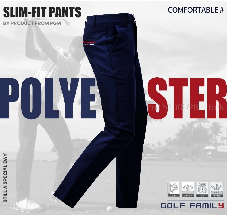 PGM Winter Männlichen Verdickung Golf Hose Golf Lange Hosen männer High-elastische Sport Hosen Größe XXS-3XL Hohe qualität – Detail 3