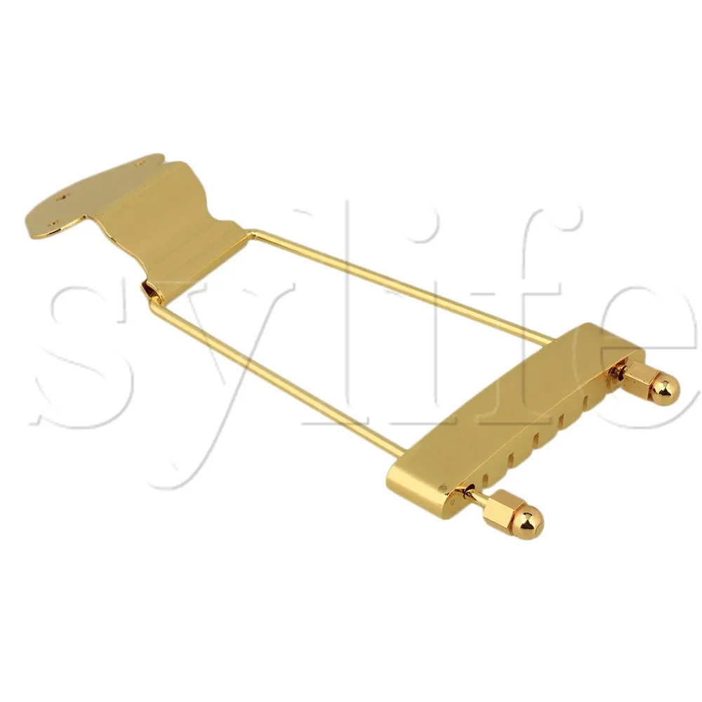 

Наконечник для электрогитары с 6 золотыми струнами, с 3 отверстиями, Монтажная пластина