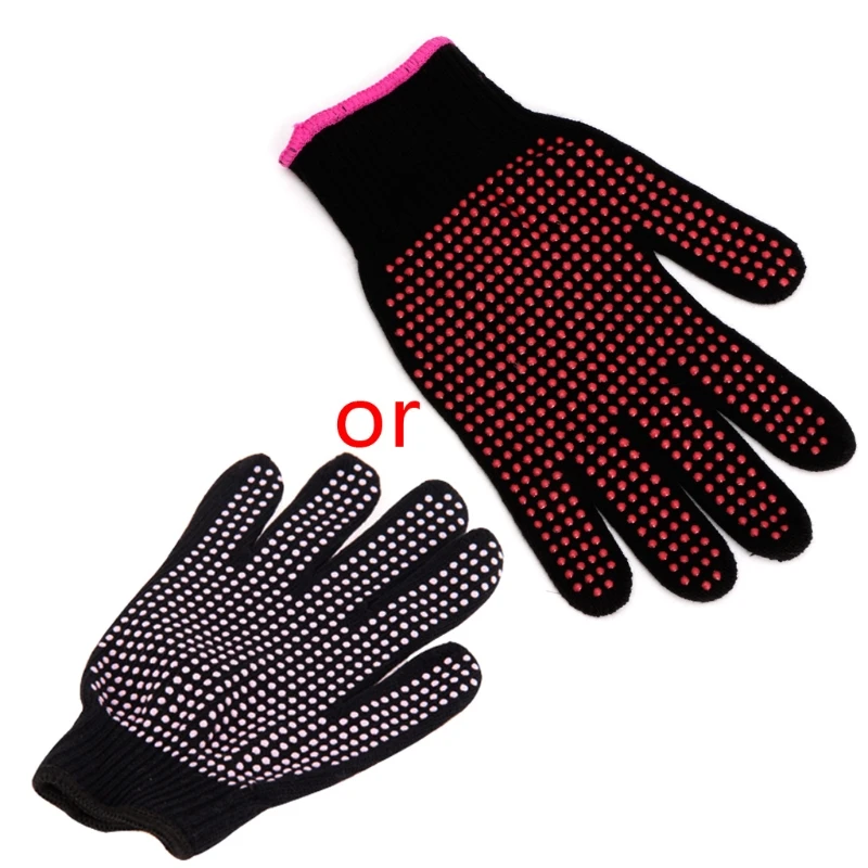 1 Máy Tính Tóc Uốn Tông Làm Tóc Chịu Nhiệt Ngón Tay Găng Tay