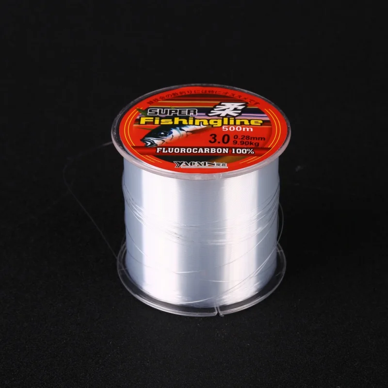 Nylon Fishing Line 500M Wicker Fishing Line Fly Nylon Sea Fishing River Fishing Line Everything for Braided Fishing