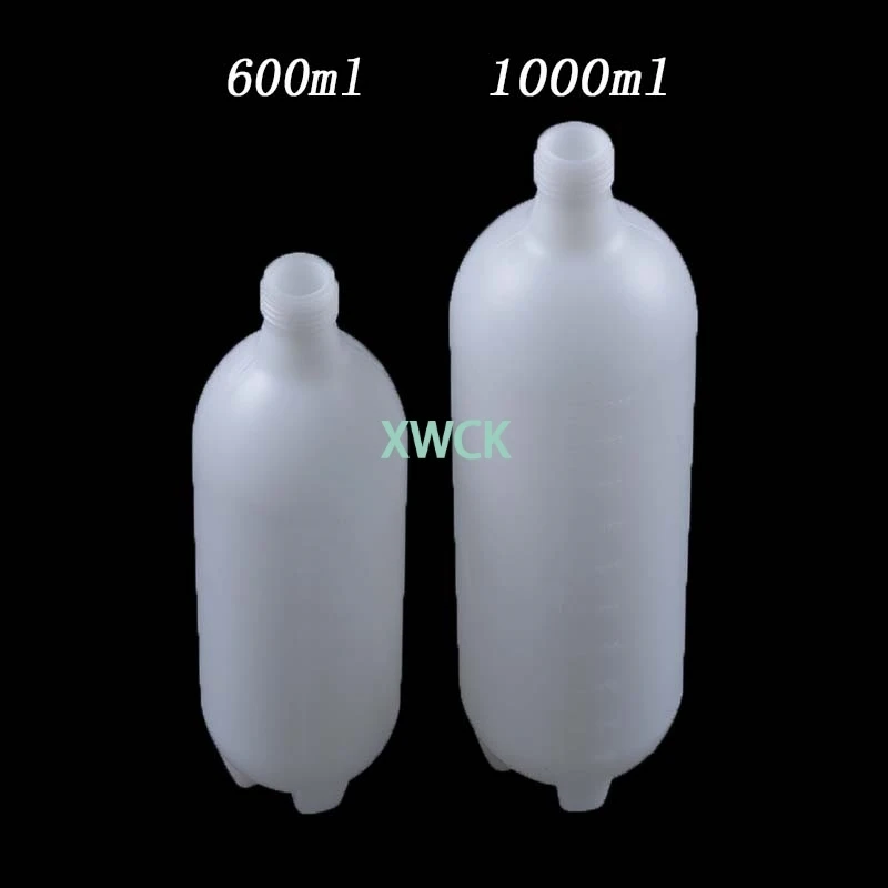 1set White Dental Water Storage Bottle white 600ml/1000ml Dental Chair Accessory Dental supplies white bottles with one cap