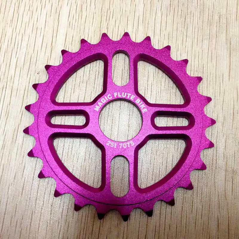 BMX 25T Chainring Sprocket bmx Bicycle Sprocket Aluminium 7075 CNC Thickness 5mm