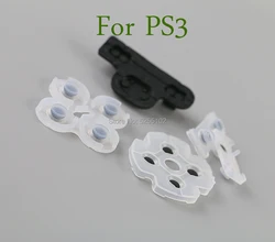 5sets For Sony PS3 PlayStation 3 DualShock Controller Soft Rubber Replacement Silicone Conductive Adhesive Button Pad keypad