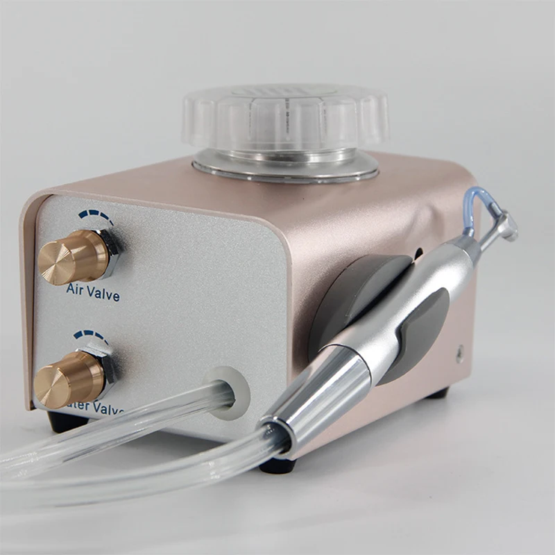 Sandblasting Scaler HM398 Dental Scaler Sandblasting Gun Oral Polishing Teeth Washer 220V Teeth Cleaning Equipment