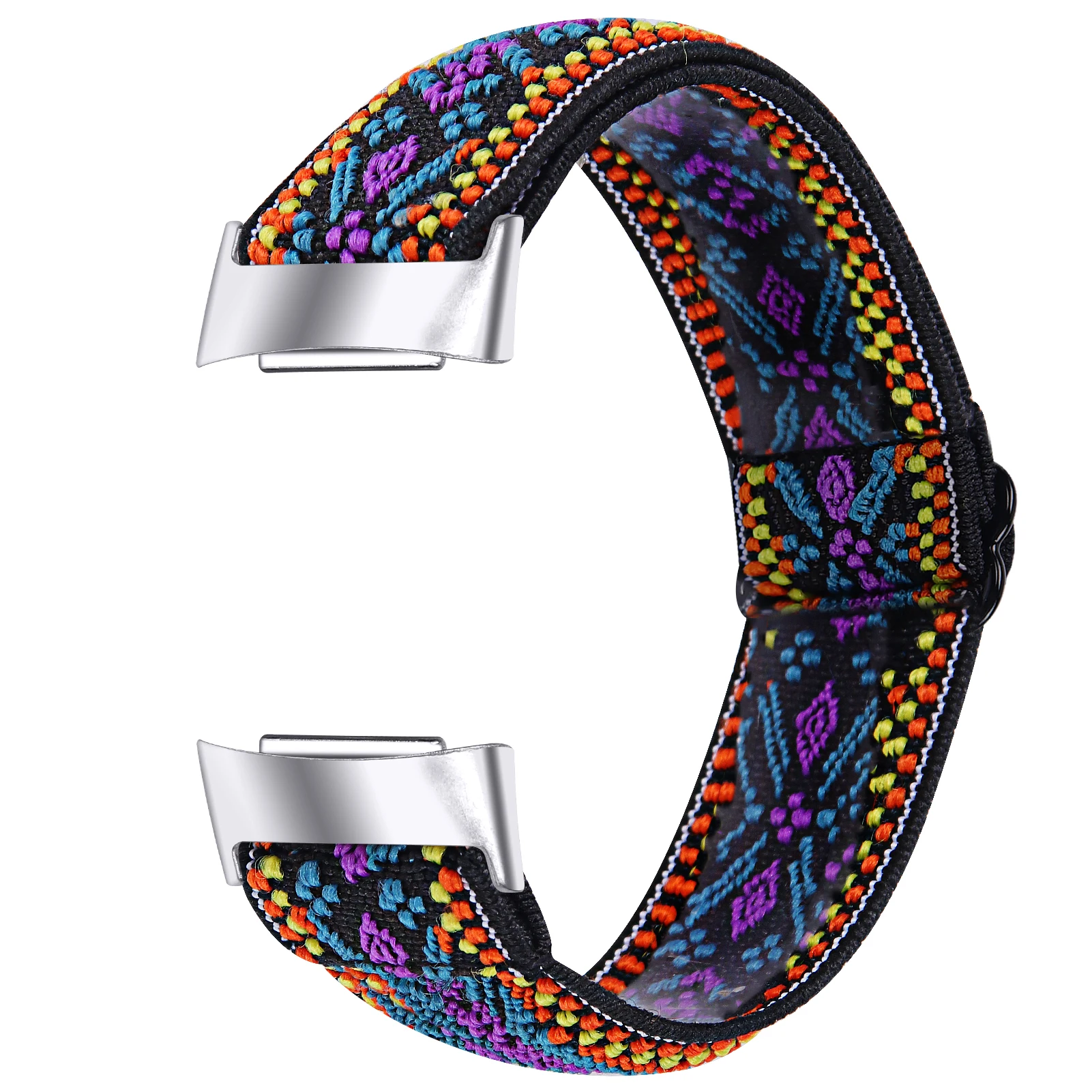 Elastic Bands For Fitbit Charge 6 5 Sports Fabric Bracelet Strap Loop For Fitbit Charge 5 Watchband Printing Wrist Band Correa