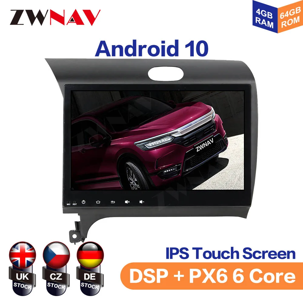 9 inch 2 DIN Car Multimedia Video GPS Navigation for KIA Cerato K3 Forte 2013 2014 2015 2016 2017 Android 10.0 Car Stereo Radio