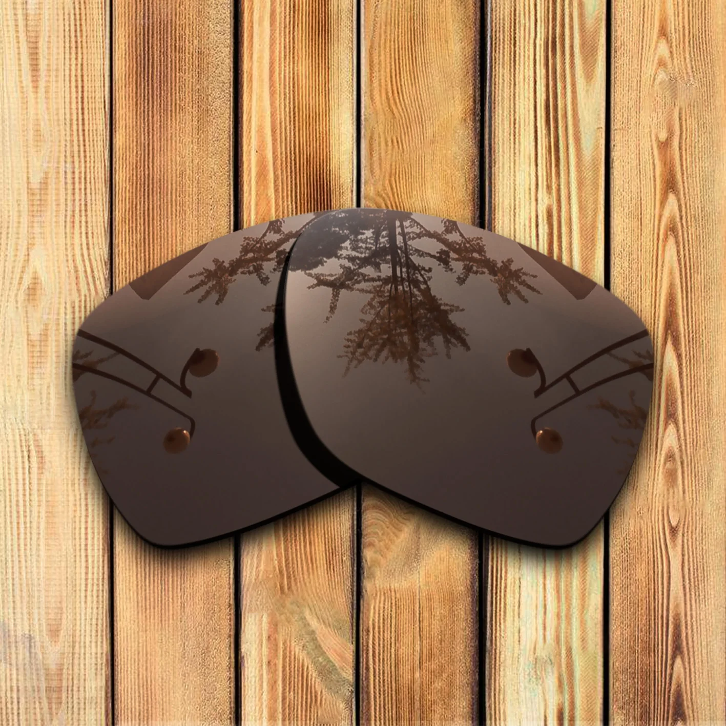 

100% Precisely Cut Polarized Replacement Lenses for Deviation Sunglasses Brown Color- Choices