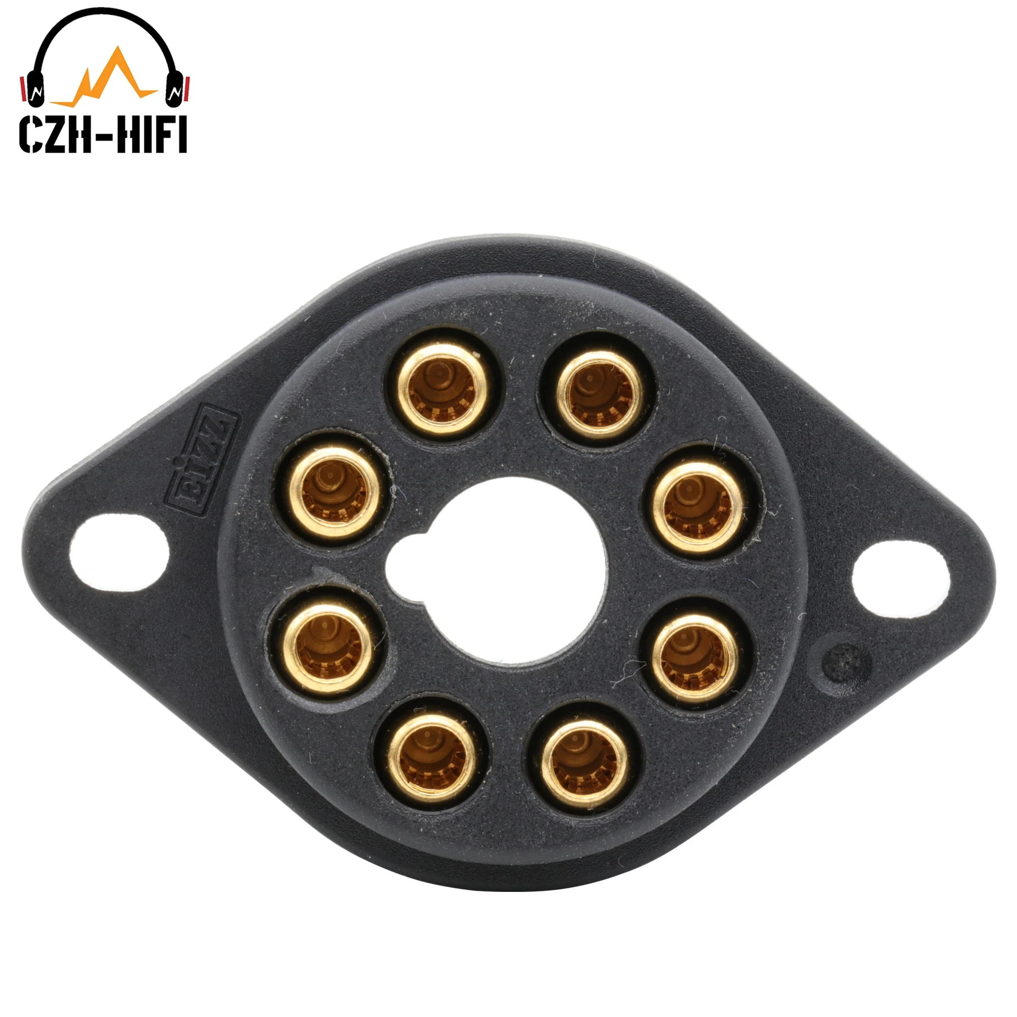 1pc 4Pin 8Pin 9Pin Polyimid Vakuum Rohr Buchse Power Lampe Jack für 300B EL34 274B 12AX7 ECC82 6DJ8 811 5U4 KT88 Audio HiFi – Detail 5