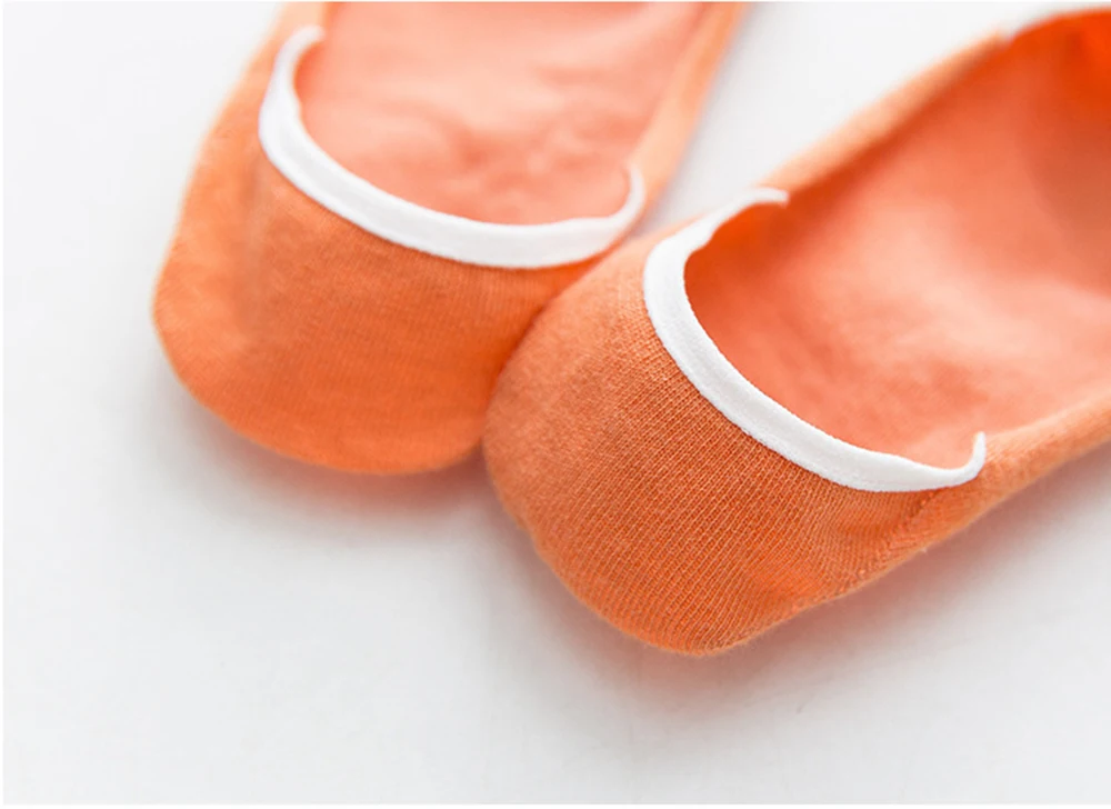 10 Paar unsichtbare Socken für Damen, Hausschuhe, kurze Söckchen-Set, modische Damen-Frau-Packung, einfarbig, Baumwolle, rutschfest, No-Show-Socken – Detail 9