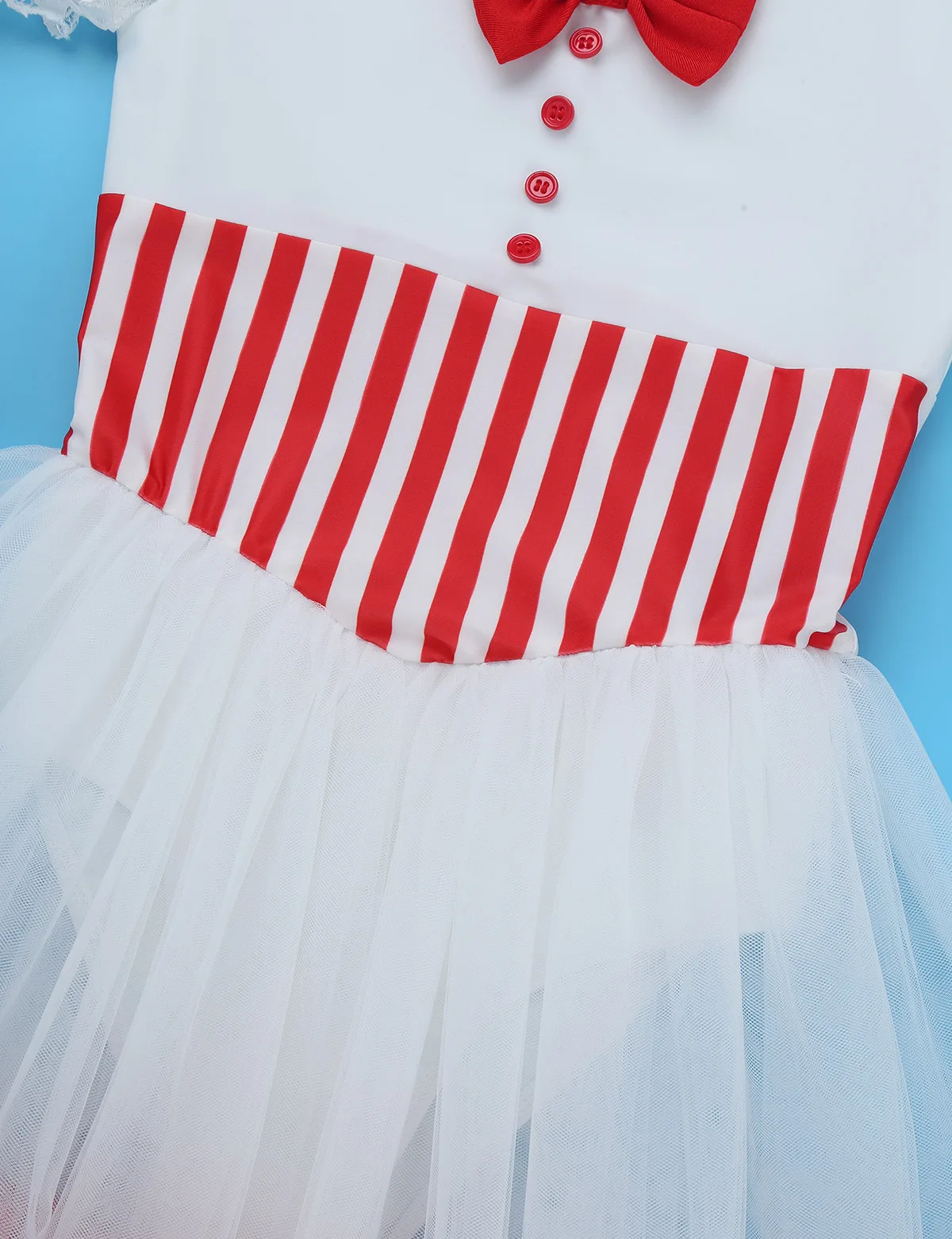 Kids Girls Gymnastics Christmas Ballet Dance Costume Candy Cane Striped Figure Skating Twirling Mesh Skirts Leotard Tutu Dress