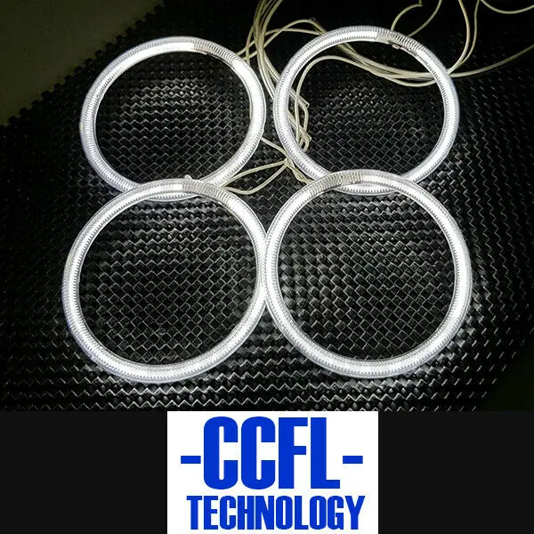 8000K XENON CCFL ANGEL EYES FOR BMW E46 2dr Facelift 106mm x4