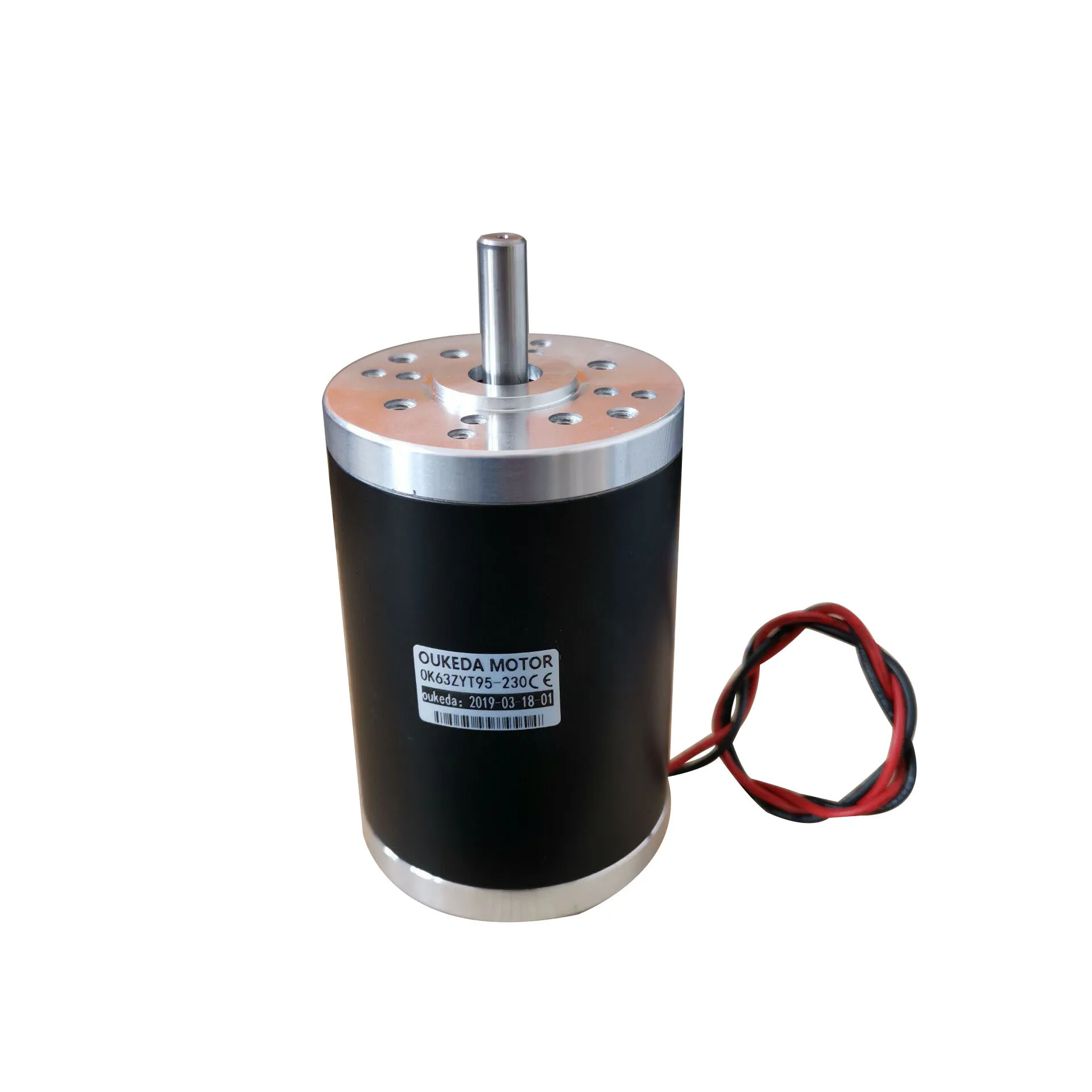 63มม.มอเตอร์ DC 24V 3000 RPM 140mN.M DC แปรงมอเตอร์2.7A