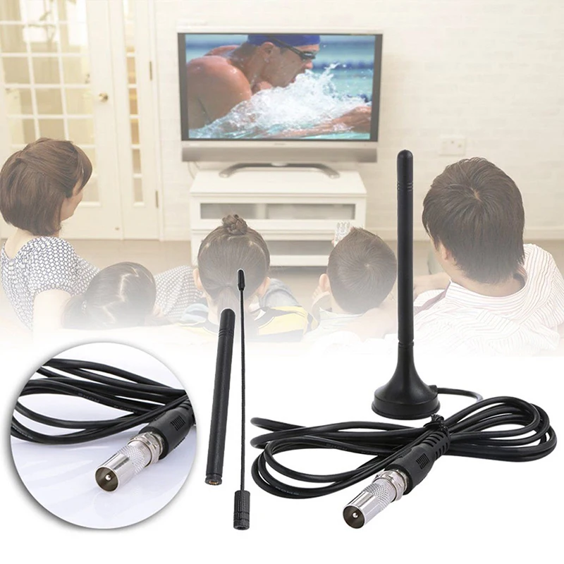 25DB 30dBi 50 miles Indoor Digital DVB-T TV Antenna Freeview HDTV Antenna Aerial Booster For DVB-T Antena TV HDTV Box Cable