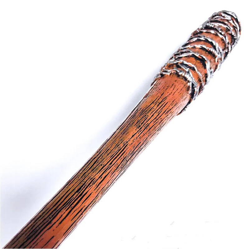 Bate de béisbol de madera The Walking Dead, Negan \'Lucille, alambre de púas, 1: 1