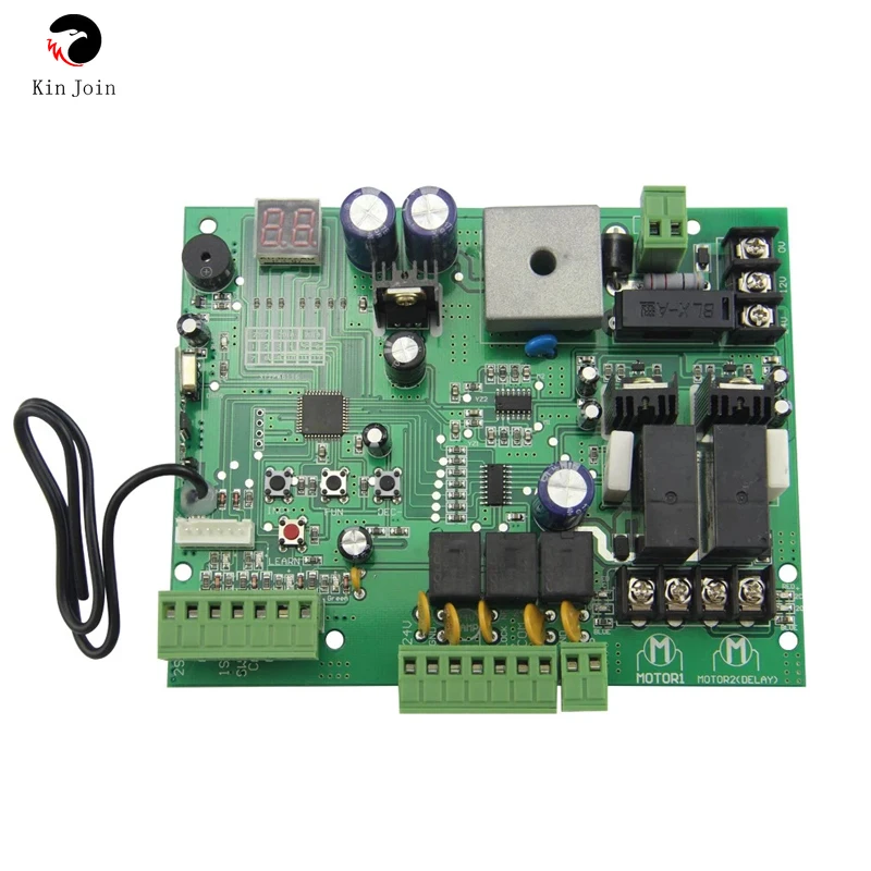 Upgraded version Universal use swing gate opener motor control unit PCB controller circuit board electronic card board DC12V