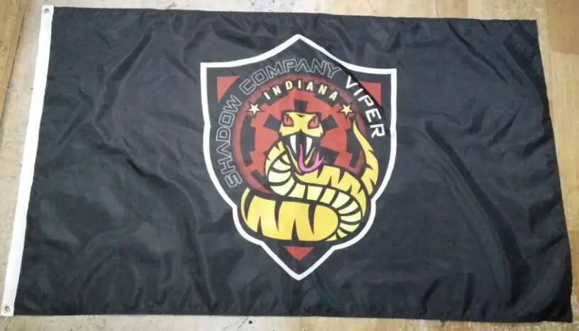 3x5ft polyester Flag with viper flag custom any hobby business history banner flag