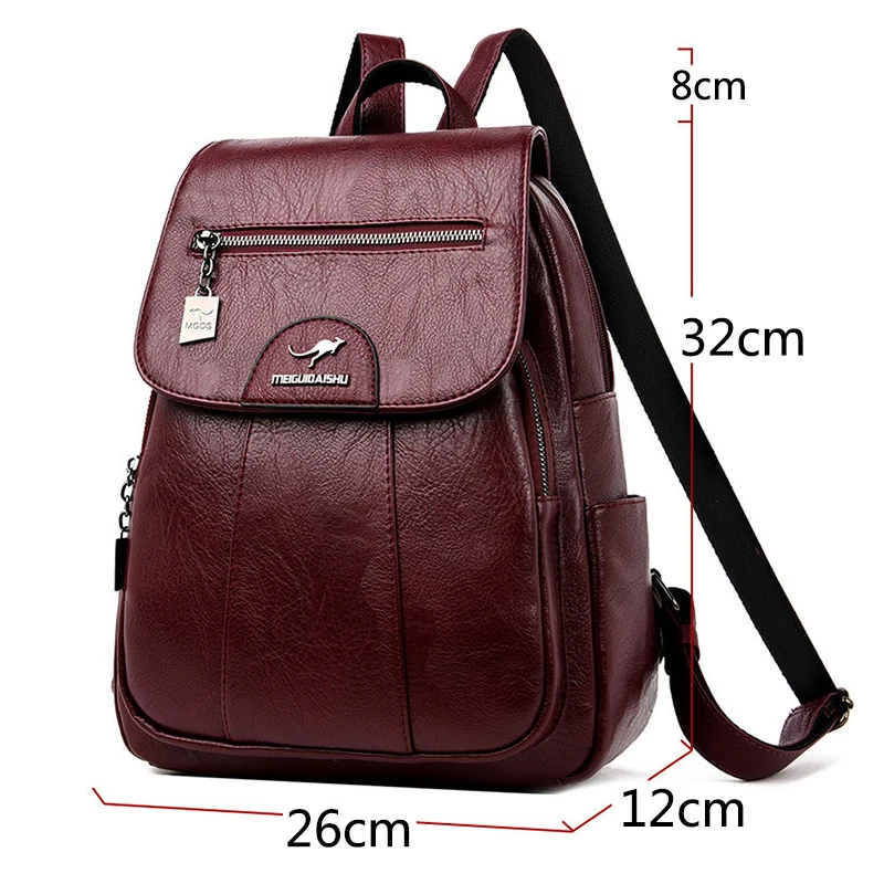 Brand Designer Bag Ladies Backpack High Quality Leather Travel Back Pack Large Capacity School Bags Shoulder Bags For Women 2024