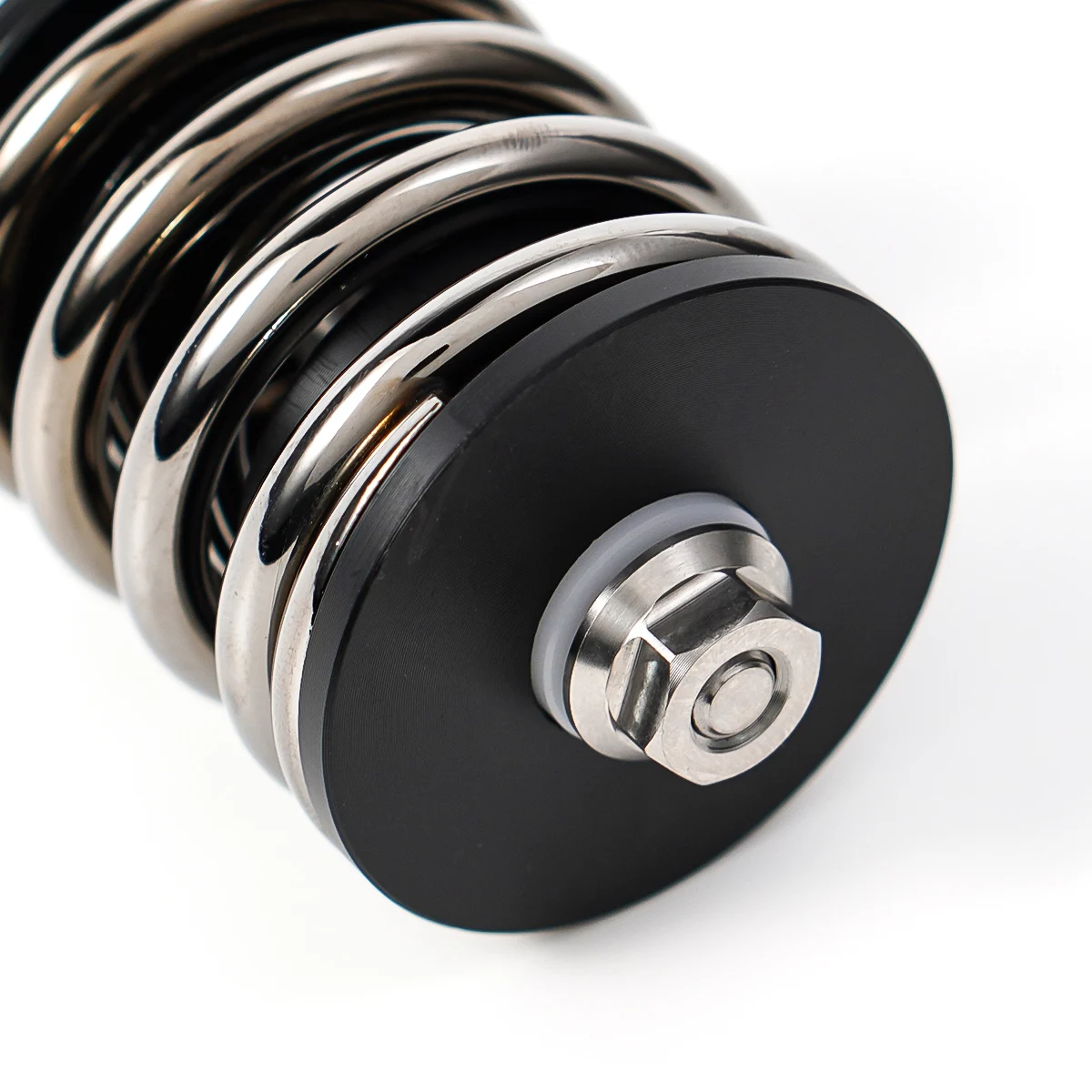 دراجة هوائية قابلة للطي بنظام تحكم رقمي بالكمبيوتر بنظام تعليق من مسامير من التيتانيوم للربيع ممتص صدمات خلفي من Brompton طراز SP580