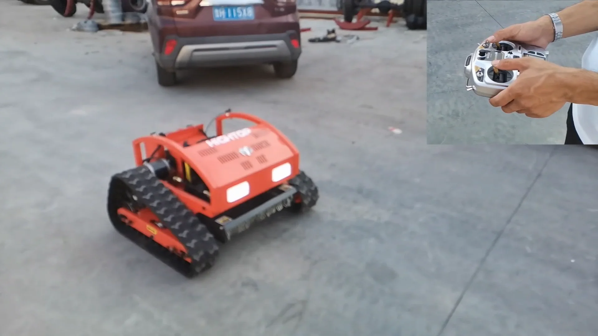 gasoline remote control lawn mower and Robot Lawn Mower for agriculture