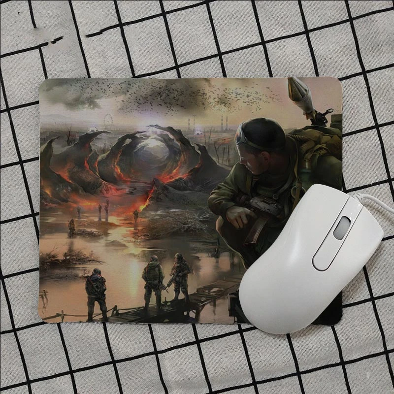 High Quality Stalker Game Anti-Slip Durable Silicone Computermats Smooth Writing Pad Desktops Mate Gaming Mouse Pad