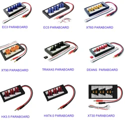 XT60 XT90 EC5 Deans HXT scheda di ricarica con bilanciamento parallelo 2-6S Lipo caricabatteria espansione Para Board per caricatore ISDT B6 B6AC