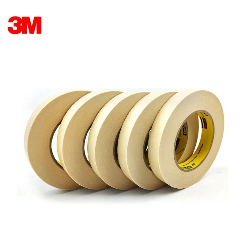 

3M 232 High Performance Masking Tape for Medium Temperature Paint Bake Operations ,6mmX55M (Pack of 5roll) , Dropshipping