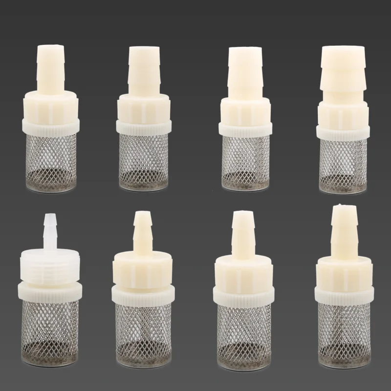 1~5Pcs  4~20mm Hose Filter Car Wash Tube Garden Irrigation Aquarium Filter Strainer Stainless Steel Mesh Filter