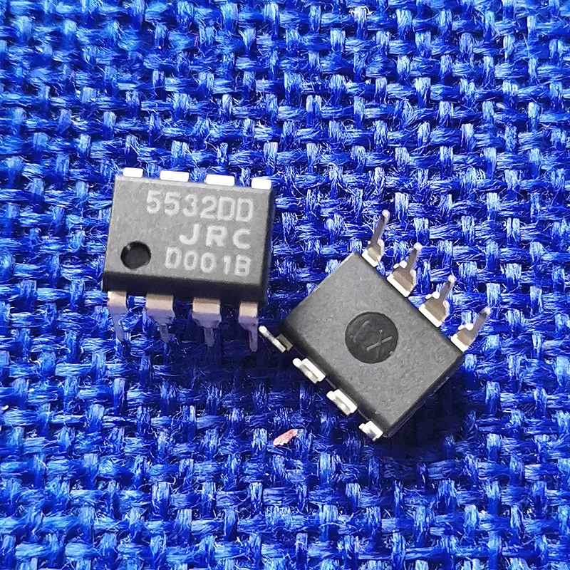 5 piezas JRC 5532DD 5532 amplificador operacional dual 100% original mejor que 5532P para audio diy audiófilo