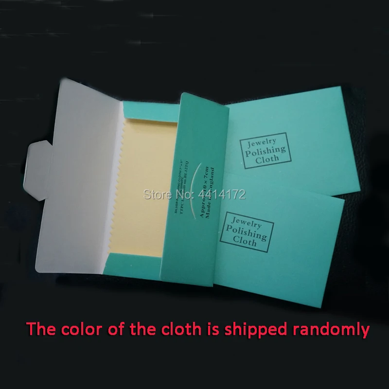 50pcs Good Quality 10x7cm Flannelette Silver Cleaning Polishing Cloths Women Men's DIY Jewelry Accesories Tools Bulk Sales