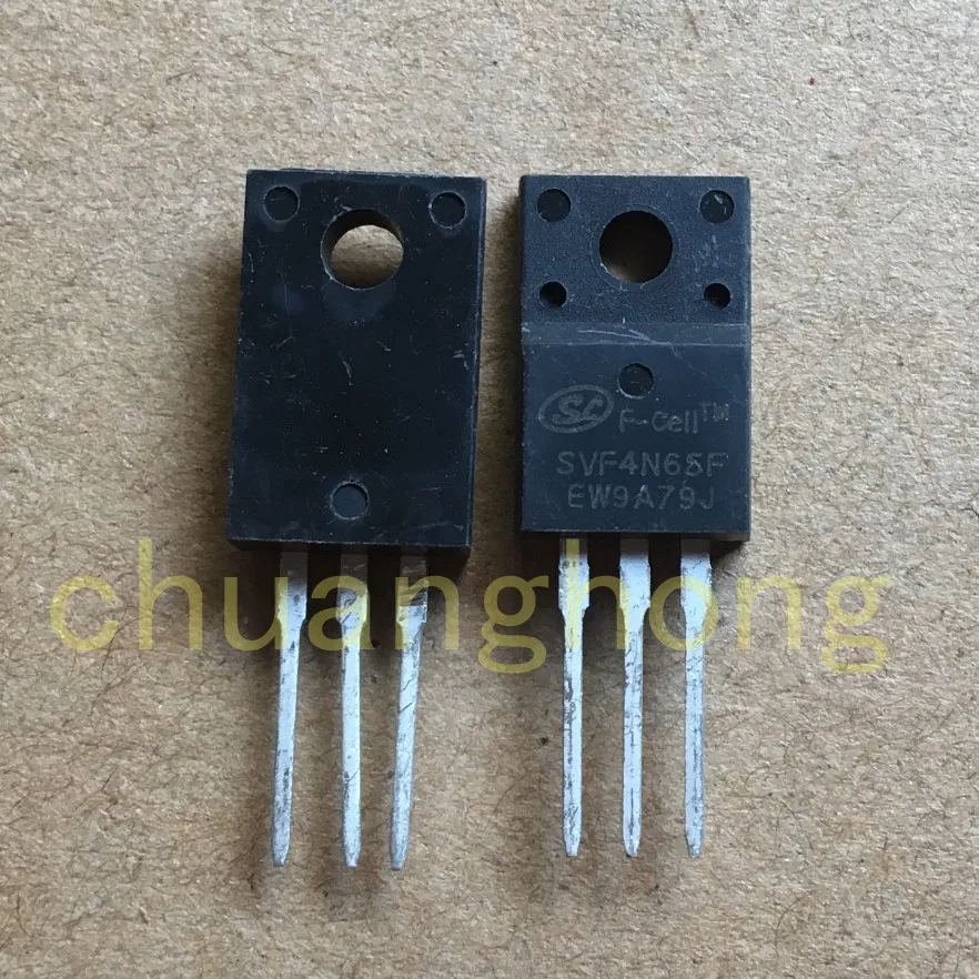 1 Teile/los Original Neue Power Triode SVF4N65F 4A 650V Bereich Wirkung Transistor MOS Triode TO-220F