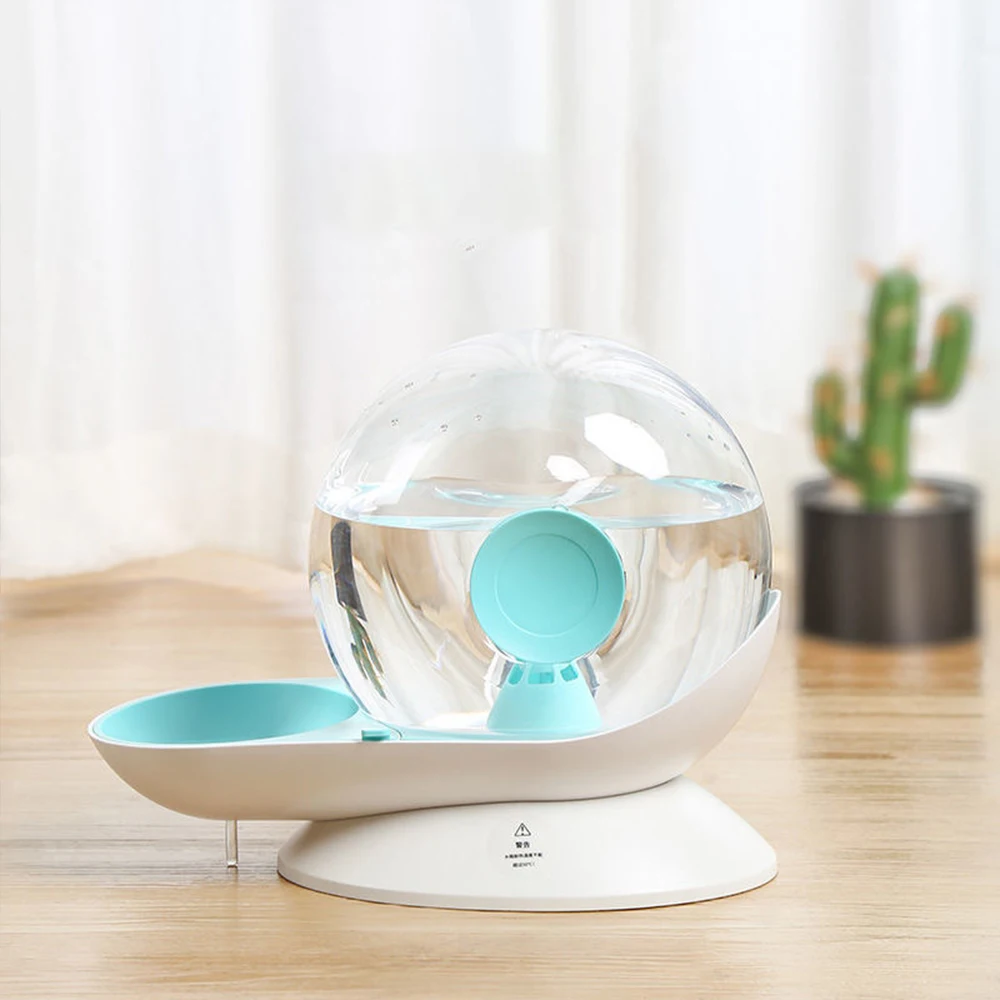 

2.8L Cat Water Dispenser Cute Snails Shape Pet Water Fountain With Filter For Small Medium Dogs Cats Drinking Fountain Supplies