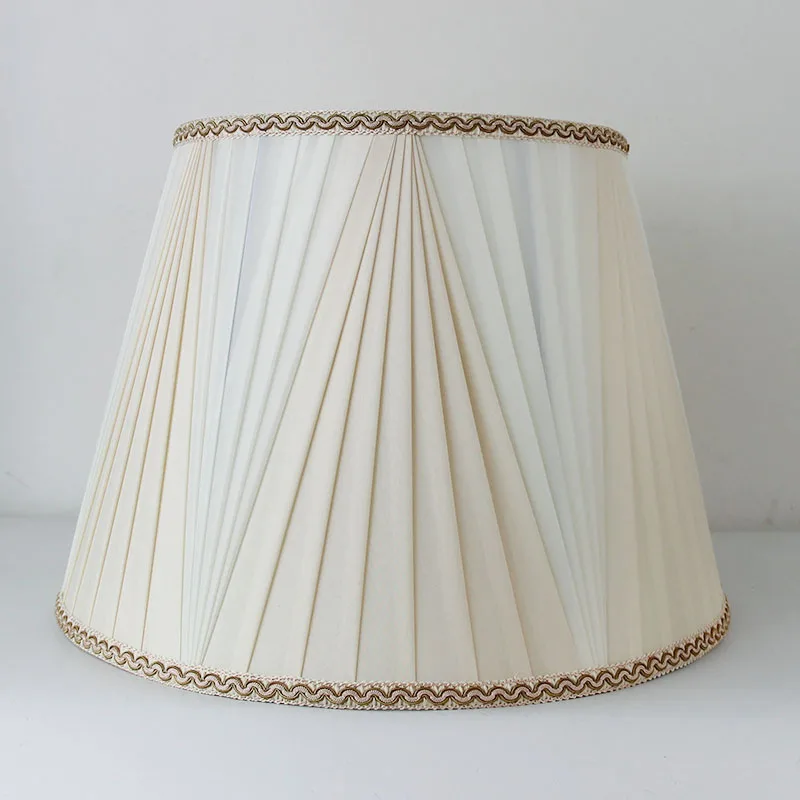 E27 Big Size Table Lampshades Art Deco Lamp Shades For Lamps Fabric Lampshade Modern Style Lamp Cover For Floor Light