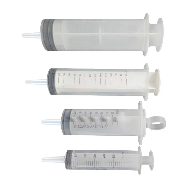 1pc 20-300ML Pet Large Syringes Sterile Plastic Garden Syringe for Gloss Paint Epoxy Resin Watering Plants Refilling Pet Feeder