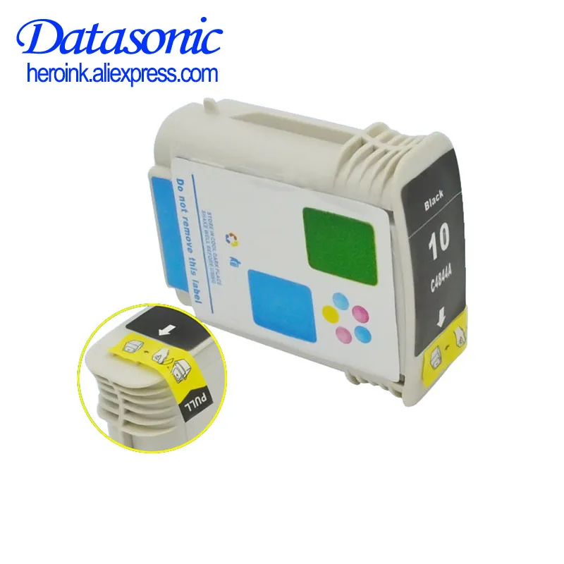 4X Datasonic Compatible ink cartridges For HP 10 11 Designjet 110 100plus C4844A Inkjet 2800dt 2800dtn printer For HP10