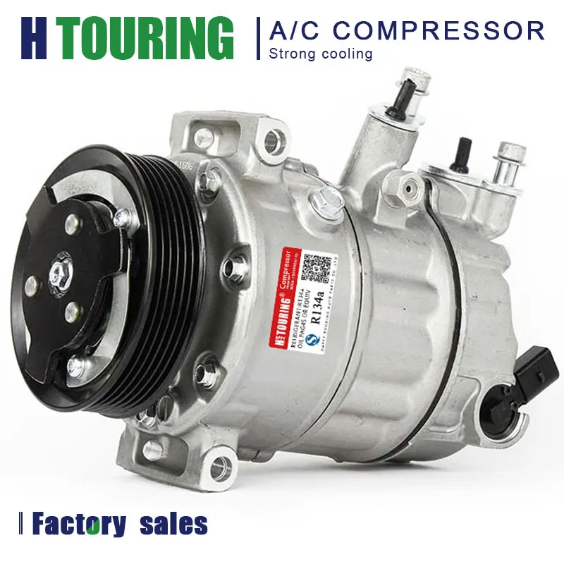 For VW AC Compressor Volkswagen Jetta CC GTIs Passat Audi A3 1K0820859F 1K0820803G 1K0820803Q 1K0820803S 1K0820808B 1K0820808D