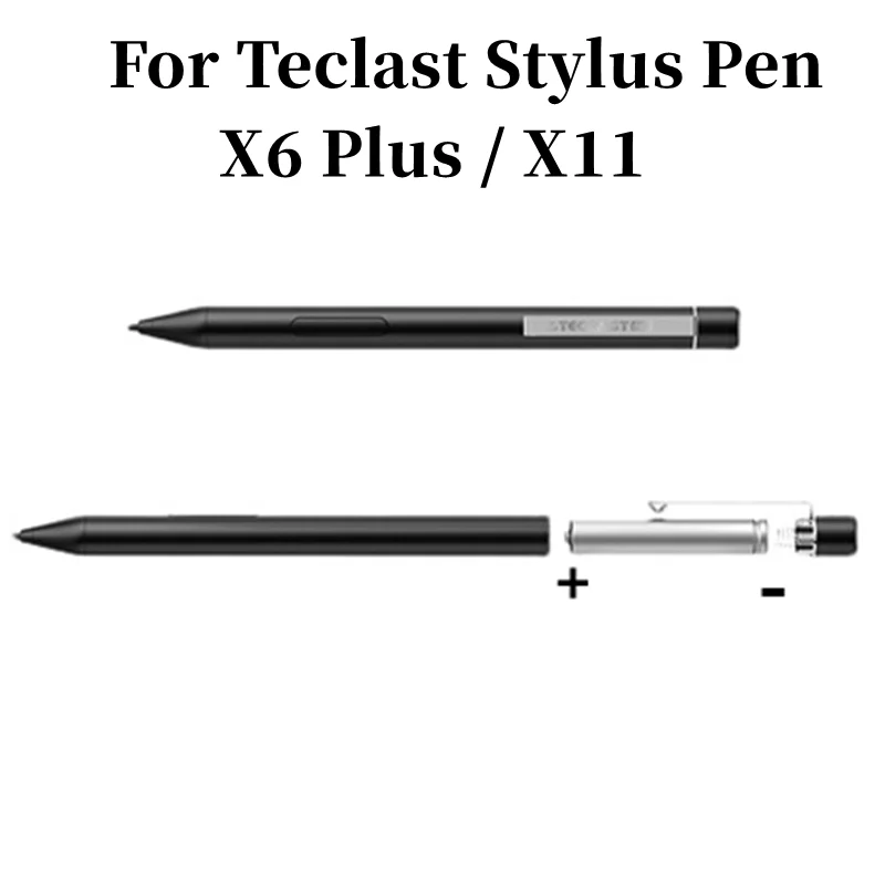 Teclast T7 Pena Stylus Aktif Campuran Aluminium Hitam untuk Teclast X11 X6 Plus Logam Ringan Portabel