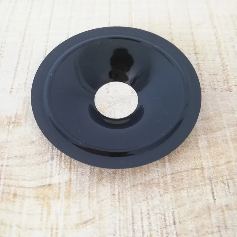 20pcs 2 Inch Speaker mylar Cone 48mmx Diameter 14mm Core H:7mm Tweeter plactic Cones DIY Repair Accessories Black