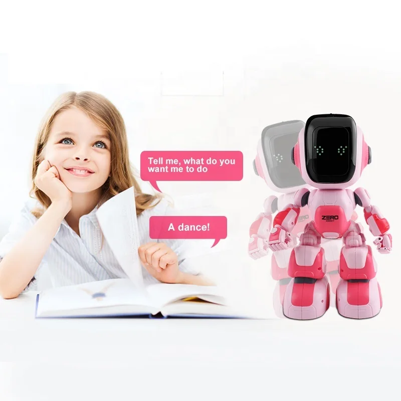 Multifunction Smart Robot Voice Control Singing Dancing Robot Children\'s Educational Toys Early Education Robot RC Robot Gifts