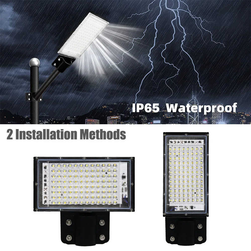 

50W 100W LED Street Lights Security 180-240V Outdoor Lighting Landscape Floodlight Pathway Spotlight IP65 Waterproof Street Lamp